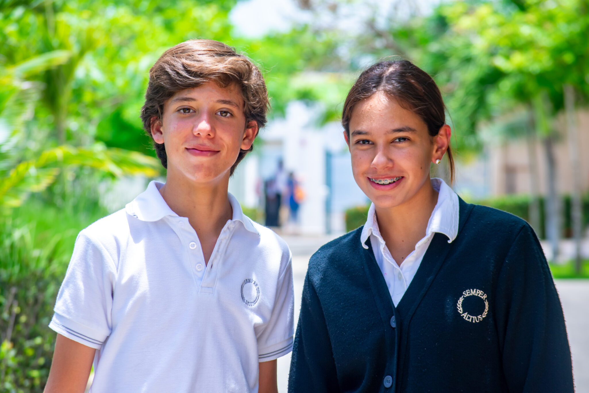 Alumnos de secundaria Cumbres Veracruz