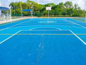 Canchas en instalaciones de Cumbres Veracruz